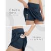 imagebaleaf Skorts for Woman 20 Knee Length Golf Tennis Skirt High Waisted Long Athletic Casual Pockets UPF 50Navy Blue