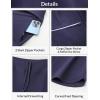 imagebaleaf Womens 17 Capri Pants Lighweight Cargo Capris Quick Dry Zipper Pockets Hiking Biking Casual Outdoor17innavy Blue