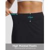imagebaleaf Womens 17 Golf Skirts 3 Pockets High Waisted Stretchy Tennis Athletic Skorts Workout Running Casual SummerBlack