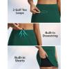 imagebaleaf Womens 17 Golf Skirts 3 Pockets High Waisted Stretchy Tennis Athletic Skorts Workout Running Casual SummerDark Green