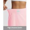 imagebaleaf Womens 17 Golf Skirts 3 Pockets High Waisted Stretchy Tennis Athletic Skorts Workout Running Casual SummerLight Pink