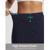 imagebaleaf Womens 17 Golf Skirts 3 Pockets High Waisted Stretchy Tennis Athletic Skorts Workout Running Casual SummerNavy Blue