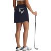 imagebaleaf Womens 17 Golf Skirts 3 Pockets High Waisted Stretchy Tennis Athletic Skorts Workout Running Casual SummerNavy Blue