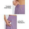 imagebaleaf Womens 18 Golf Skorts Skirts Knee Length Athletic Tennis Skort Modest Long Casual with Pockets SoftPurple