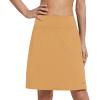 imagebaleaf Womens 20 Knee Length Golf Skorts Long Athletic Tennis Skirts for Women Active Casual Pockets UV Protection01desert Mist