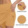 imagebaleaf Womens 20 Knee Length Golf Skorts Long Athletic Tennis Skirts for Women Active Casual Pockets UV Protection01desert Mist