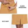 imagebaleaf Womens 20 Knee Length Golf Skorts Long Athletic Tennis Skirts for Women Active Casual Pockets UV Protection01desert Mist