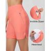 imagebaleaf Womens 3579 High Waisted Swim Board Shorts Quick Dry Swimsuits Bottoms Trunks with PocketsPink