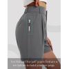 imagebaleaf Womens 6 Golf Shorts Stretch Pleated Work Short for Hiking Quick Dry Dressy Casual Summer UPF50Dark Gray