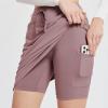 imagebaleaf Womens Skorts Skirts 20 Knee Length Cotton Casual High Waist Drawstring Modest Golf Skort with PocketBurlwood