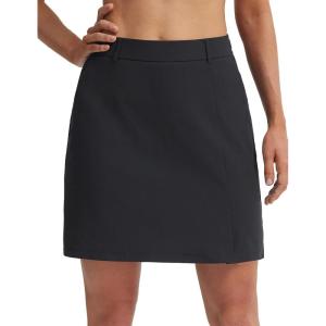 imagebaleaf Womens 18 Golf Skorts Skirts Pockets UPF 50 Zipper Quick Dry Casual Work Skort TravelBlack