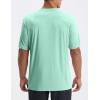 imagebaleaf Mens UPF 50 Sun Protection Shirts UV SPF Short Sleeve TShirts Rash Guard Quick Dry Lightweight Hiking AthleticLight Green