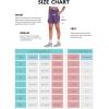 imagebaleaf Womens 7 Athletic Long Running Shorts Workout Gym Quick Dry Hiking Shorts High Waisted Zipper PocketPurple