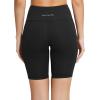 imagebaleaf Womens 8 5 3 Biker Shorts High Waist Yoga Workout Gym Running Volleyball Spandex Shorts with PocketsBlackblack
