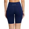 imagebaleaf Womens 8 5 3 Biker Shorts High Waist Yoga Workout Gym Running Volleyball Spandex Shorts with PocketsBlacknavy Blue