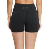 imagebaleaf Womens 8 5 3 Biker Shorts High Waist Yoga Workout Gym Running Volleyball Spandex Shorts with PocketsCharcoalclassic