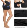 imagebaleaf Womens 8 5 3 Biker Shorts High Waist Yoga Workout Gym Running Volleyball Spandex Shorts with PocketsCharcoalclassic