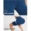 imagebaleaf Womens 8 5 3 Biker Shorts High Waist Yoga Workout Gym Running Volleyball Spandex Shorts with PocketsNavy Bluestretchierlycra