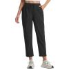 imagebaleaf Womens 26 Travel Pants with Zipper Pockets Petite Ankle Slacks Lightweight Stretch Quick Dry Cargo Summer CoolBlack