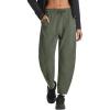 imagebaleaf Womens Barrel Pants Water Resistant Lightweight Travel Sweatpants Hiking Ankle Trousers with 5 Pockets Casual SlacksArmy Green