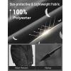 imagebaleaf Womens 15 Long Shorts with 7 Pockets Knee Length Hiking Bermuda Shorts Lightweight Quick Dry Cargo CaprisBlack