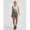 imagebaleaf Womens 5 Hiking Shorts with Zipper Pockets Lightweight Water Resistant Strech Quick Dry Golf Athletic ShortsDark Gray