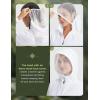 imagebaleaf Womens Sun Jackets No Insert Lightweight Hiking Hoodie UPF 50 Workout Mosquito Clothes Long Sleeve UV with 2 PocketsWhite