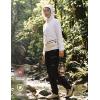 imagebaleaf Womens Sun Jackets No Insert Lightweight Hiking Hoodie UPF 50 Workout Mosquito Clothes Long Sleeve UV with 2 PocketsWhite