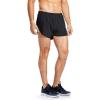 imagebaleaf Mens 3 Running Shorts Gym Quick Dry Athletic Workout Pocket Lightweight Brief01black