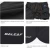 imagebaleaf Mens 3 Running Shorts Gym Quick Dry Athletic Workout Pocket Lightweight Brief01black