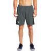 imagebaleaf Mens 7 Running Shorts with Mesh Liner Zipper Pocket for Athletic Workout GymGray