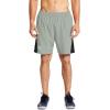 imagebaleaf Mens 7 Running Shorts with Mesh Liner Zipper Pocket for Athletic Workout GymLightgrey