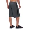 imagebaleaf Mens Basketball Shorts Long with Zipper Pockets Quick Dry Workout Training Drawstrings 11Gray