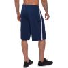 imagebaleaf Mens Basketball Shorts Long with Zipper Pockets Quick Dry Workout Training Drawstrings 11Navy