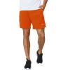imagebaleaf Mens 5 Running Athletic Shorts for Workout Gym Tennis Sports Lightweight Quick Dry with Zipper PocketOrange