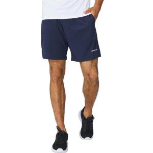 imagebaleaf Mens 5 Running Athletic Shorts for Workout Gym Tennis Sports Lightweight Quick Dry with Zipper PocketE03no Liningnavy