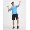 imagebaleaf Mens Cooling Running Shirts Short Sleeve Workout Athletic TShirts UPF 50 Sun Protection Quick Dry Moisture WickingBlue