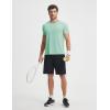 imagebaleaf Mens Cooling Running Shirts Short Sleeve Workout Athletic TShirts UPF 50 Sun Protection Quick Dry Moisture WickingLight Green
