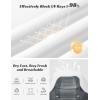imagebaleaf Mens Cooling Running Shirts Short Sleeve Workout Athletic TShirts UPF 50 Sun Protection Quick Dry Moisture WickingWhite