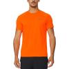 imagebaleaf Mens Running Workout Shirts Short Sleeve Athletic TShirt Quick DryA005fluorescent Orange