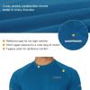 imagebaleaf Mens Running Workout Shirts Short Sleeve Athletic TShirt Quick DryA007royal Blue