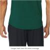 imagebaleaf Mens Running Workout Shirts Short Sleeve Athletic TShirt Quick DryA011blackish Green