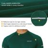 imagebaleaf Mens Running Workout Shirts Short Sleeve Athletic TShirt Quick DryA011blackish Green