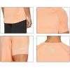 imagebaleaf Mens Running Workout Shirts Short Sleeve Athletic TShirt Quick DryA012heather Orange
