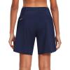 imagebaleaf Womens 7 Long Running Athletic Shorts with Liner High Waist Workout Gym Quick Dry Soft Split Leg Zipper PocketNavy