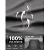 imagebaleaf Womens Running Sun Shirts Long Sleeve UPF 50 Workout Tops UV Athletic Split Back Quick Dry LightweightDark Gray