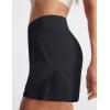 imagebaleaf Womens Athletic Running Shorts 3 High Waisted Quick Dry Lightweight Ruffled Workout Gym Shorts with LinerBlack