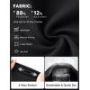 imagebaleaf Womens Dressy Casual Shorts 5 High Waisted Summer Lounge Tailored Pleated Trouser Shorts with PocketsBlack