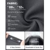 imagebaleaf Womens Dressy Casual Shorts 5 High Waisted Summer Lounge Tailored Pleated Trouser Shorts with PocketsDark Gray