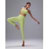 imagebaleaf Freeleaf Broadway High Waisted Legging for Women 25 Dance Yoga Workout Leggings with Pockets Soft Athletic PantsLight Green